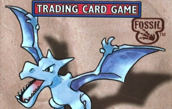 Pokemon Booster Pack Art – Fossil Aerodactyl