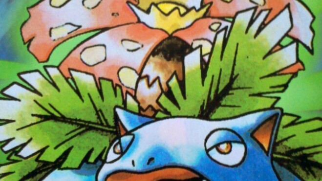 Pokemon Booster Pack Art – Base Set Venusaur