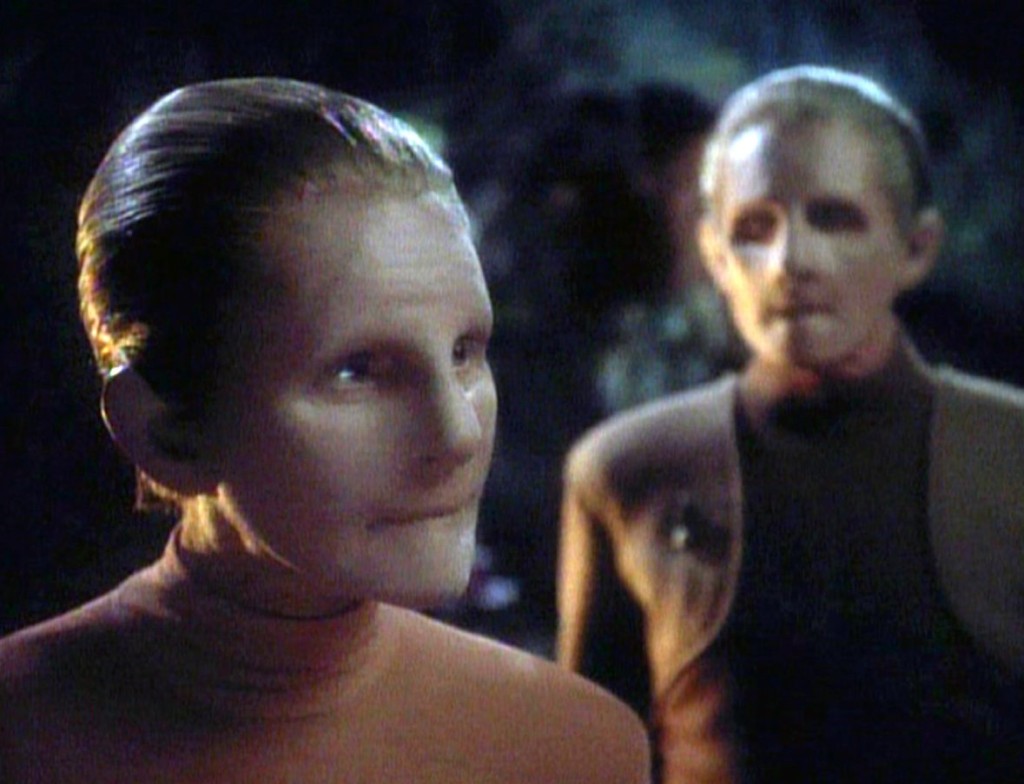 Image of the female Shapeshifter from Star Trek Deep Space 9.