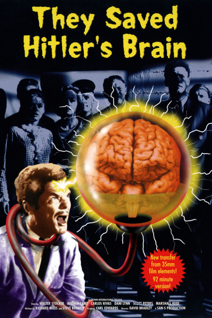 Image of the 'They Saved Hitler's Brain' movie poster