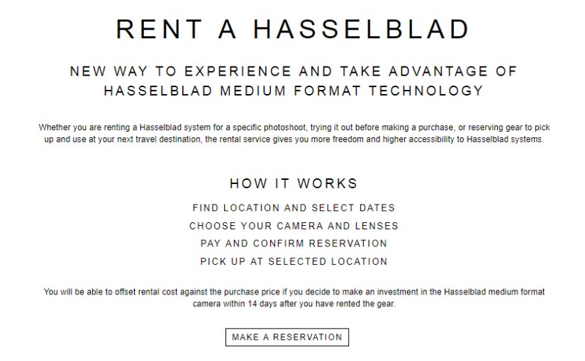 Hasselblad isn’t sitting still…