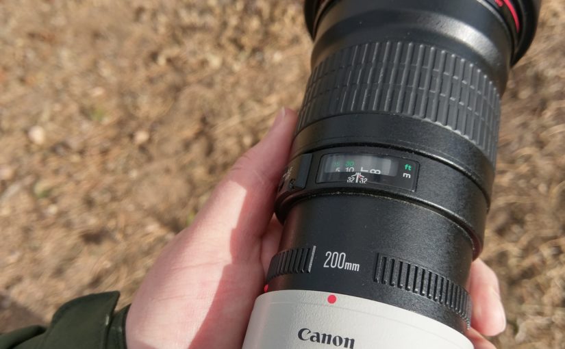 The Canon 200mm f/2.8 with 2x Extender