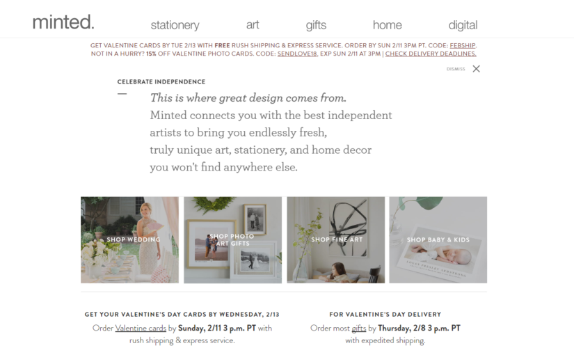 Minted has now created an asinine photographer on demand service…