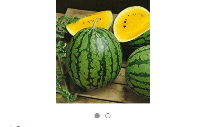 A Watermelon Seed Scam on the Amazon dot Com